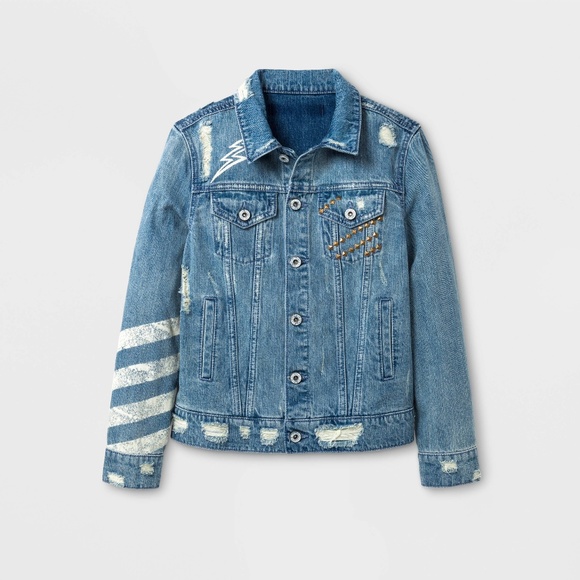 jeans jacket art